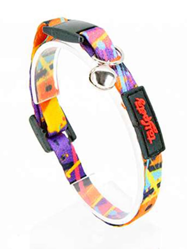 Paws&Whiskers Obroża ze wzorem dla kota rozmiar: 22-30 cm