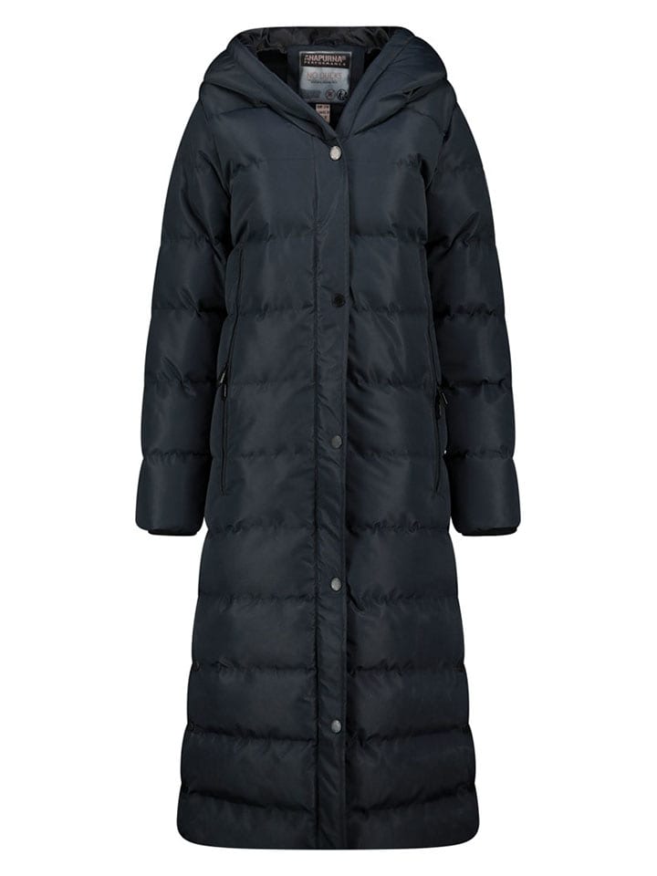 ANAPURNA Płaszcz pikowany "Belenana" w kolorze czarnym rozmiar: M