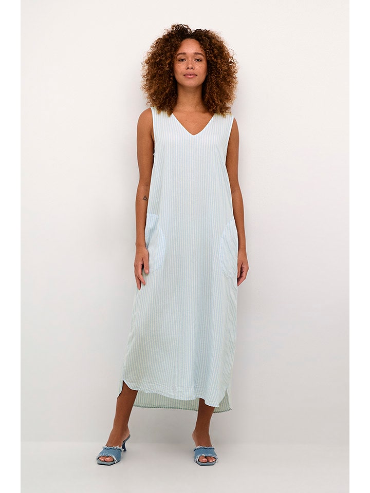 Kaffe Sukienka w kolorze biało-błękitnym rozmiar: 34