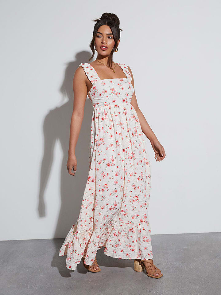 LA Angels Sukienka w kolorze kremowo-jasnoróżowym rozmiar: XL