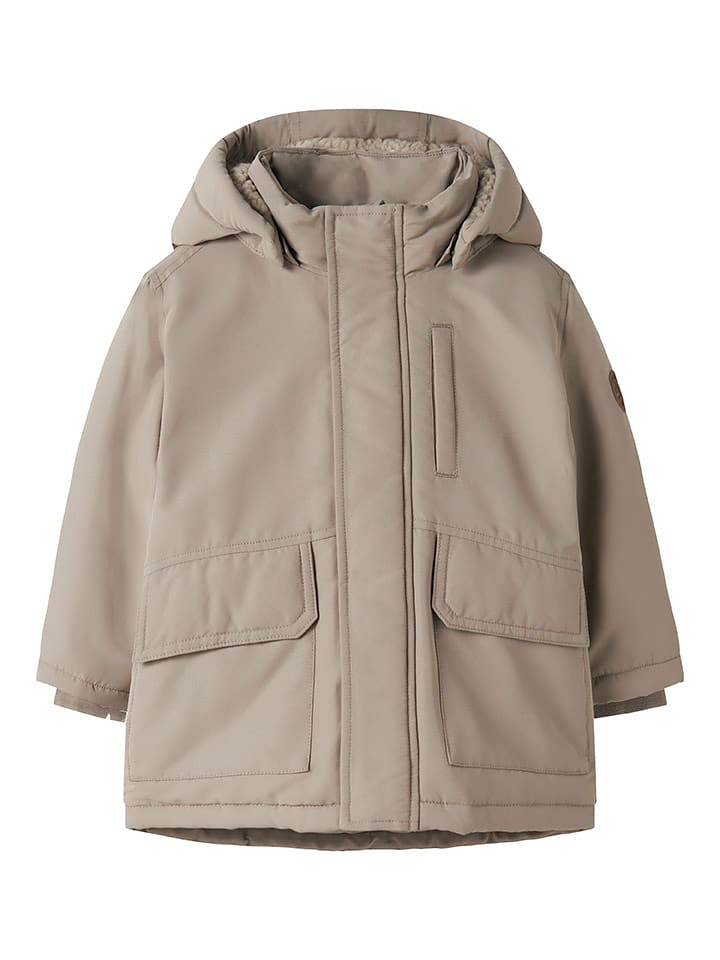 name it Parka "Marlow" w kolorze beżowym rozmiar: 128