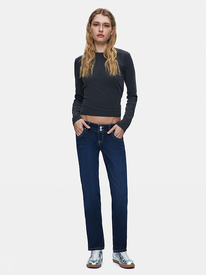 LTB Dżinsy "Molly 200" - Slim fit - w kolorze granatowym rozmiar: W28/L30