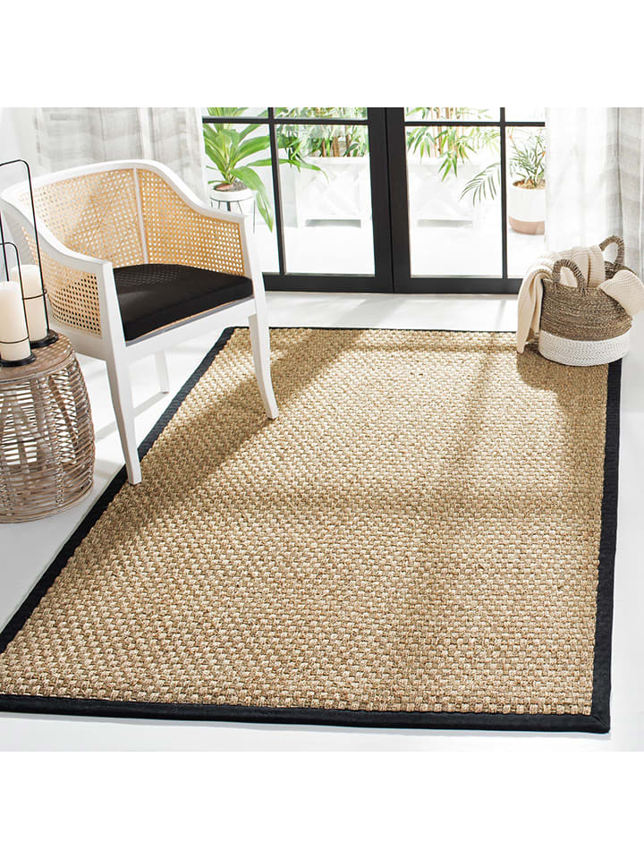 Safavieh Dywan w kolorze jasnobrązowym z trawy morskiej rozmiar: 61x91 cm