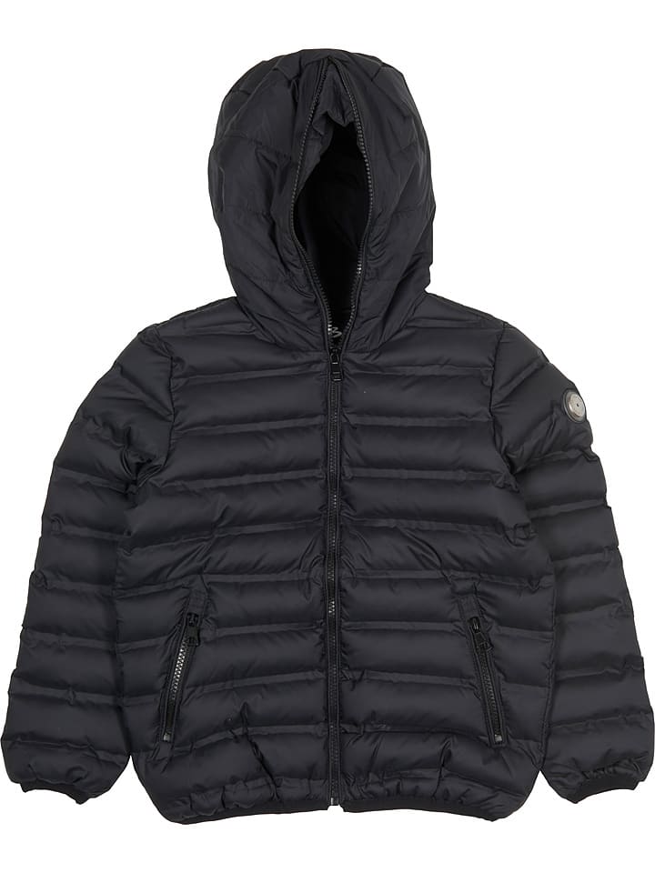 HULABALU Kurtka pikowana "Leak" w kolorze czarnym rozmiar: 134/140