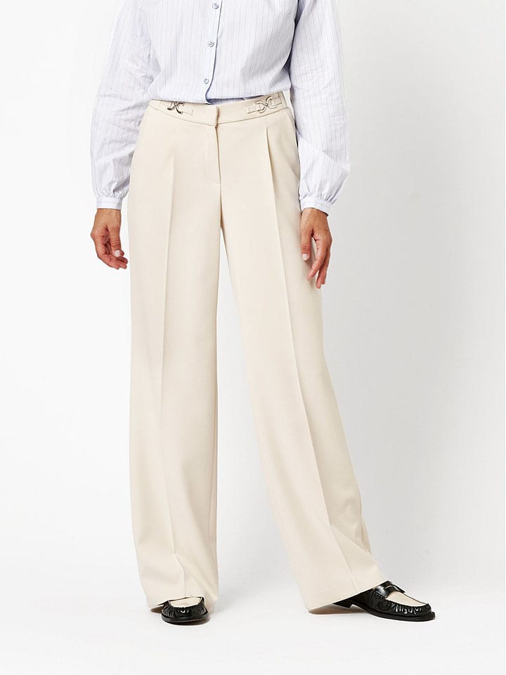 Toni Spodnie w kolorze kremowym rozmiar: 38K