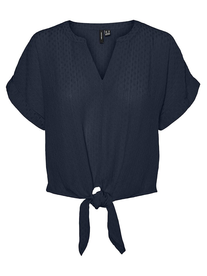 Vero Moda Koszulka w kolorze granatowym rozmiar: XS