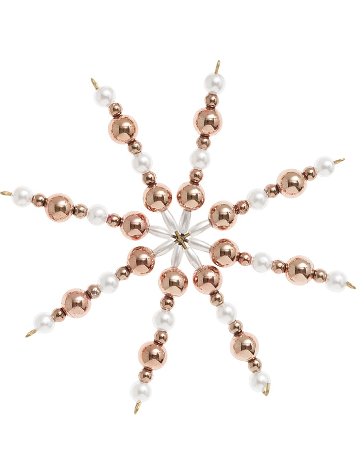 folia PAPER Gwiazdki (5 szt.) w kolorze brązowym, białym i srebrnym rozmiar: onesize