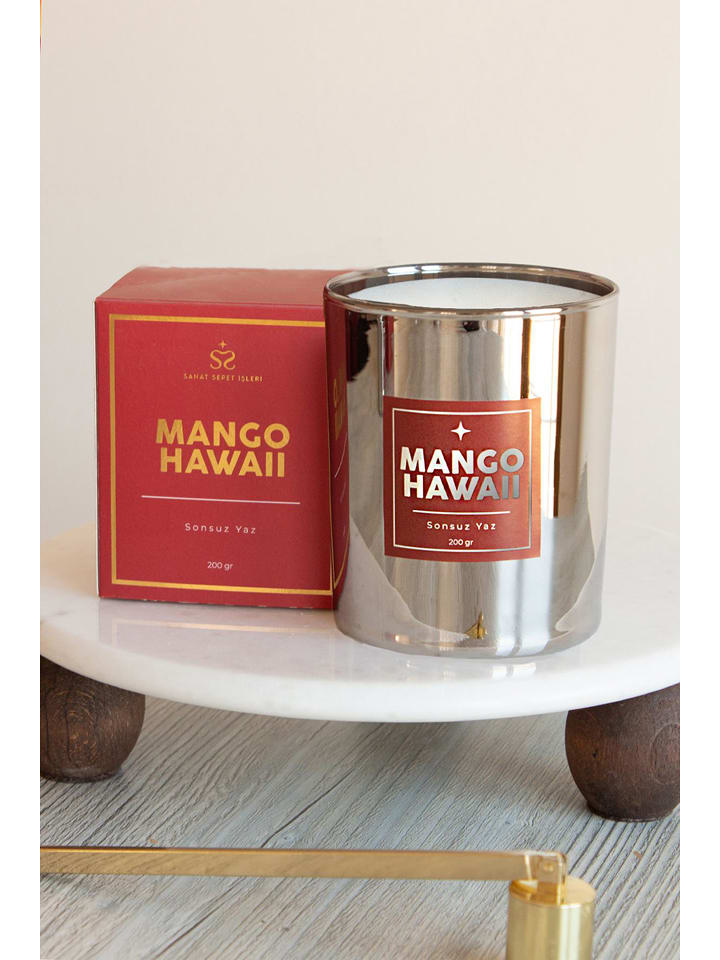 Lucky Bees Świeca zapachowa "Mango Hawaii" - 200 g rozmiar: onesize