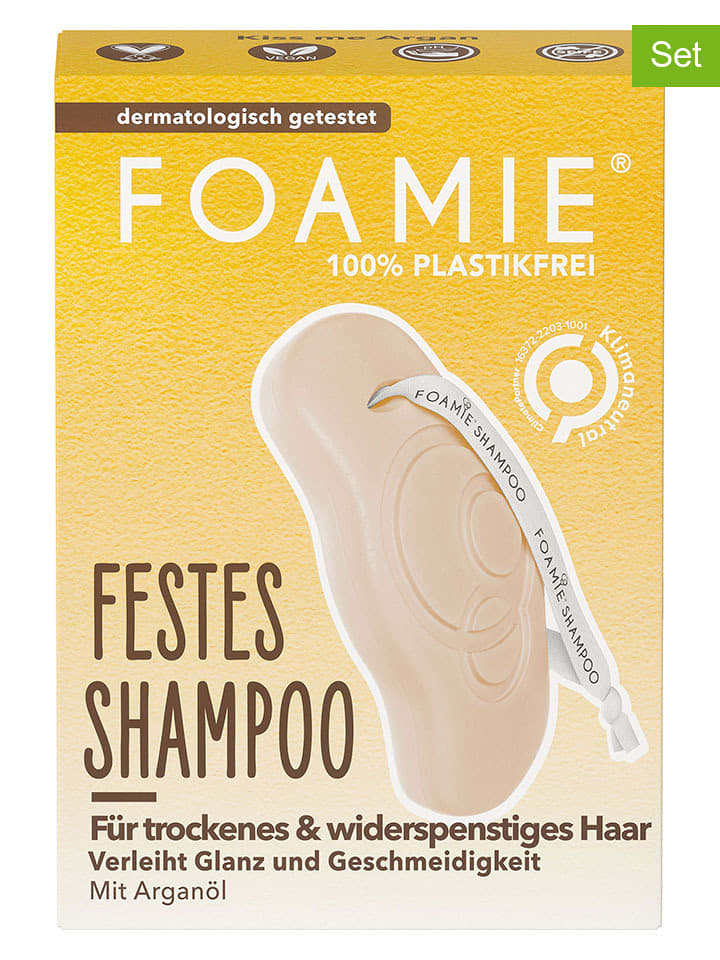 Foamie Szampony w kostce (2 szt.) - po 80 g rozmiar: onesize