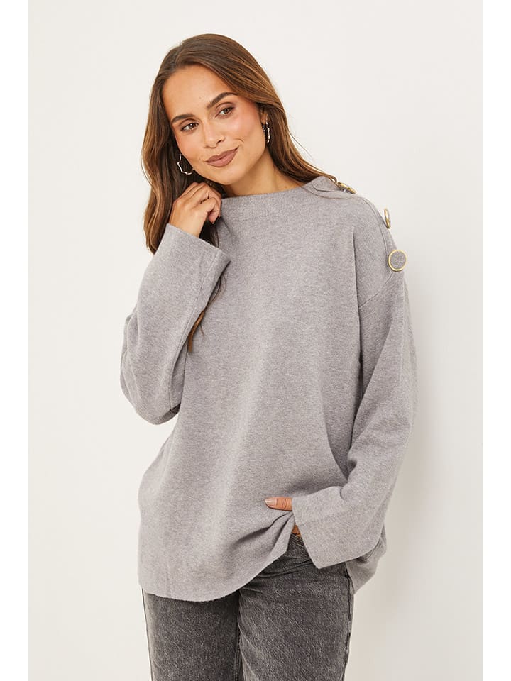 L'armoire de Suzette Sweter w kolorze szarym rozmiar: 38/40