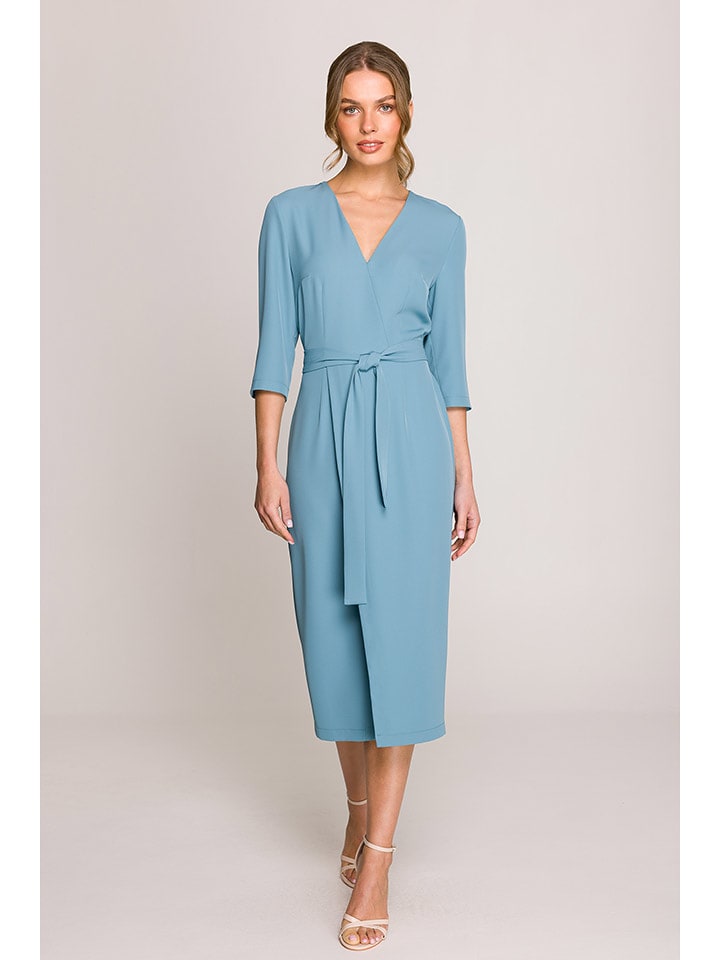 Stylove Sukienka w kolorze błękitnym rozmiar: L