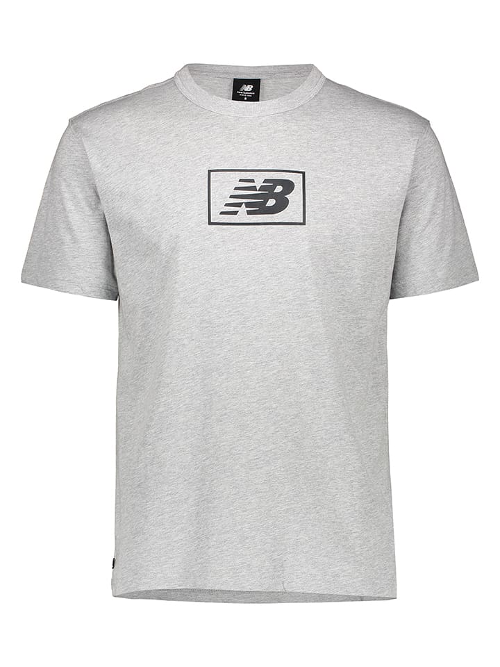 New Balance Koszulka "Essentials" w kolorze szarym rozmiar: S