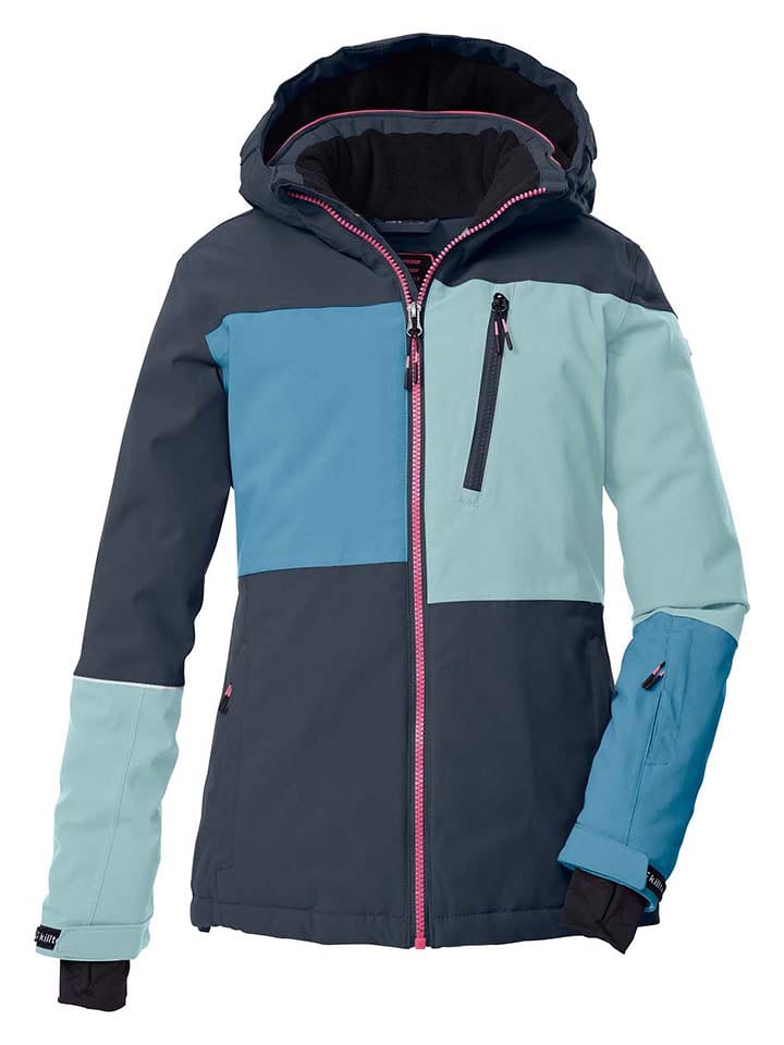 Killtec Kurtka narciarska w kolorze błękitno-granatowym rozmiar: 128