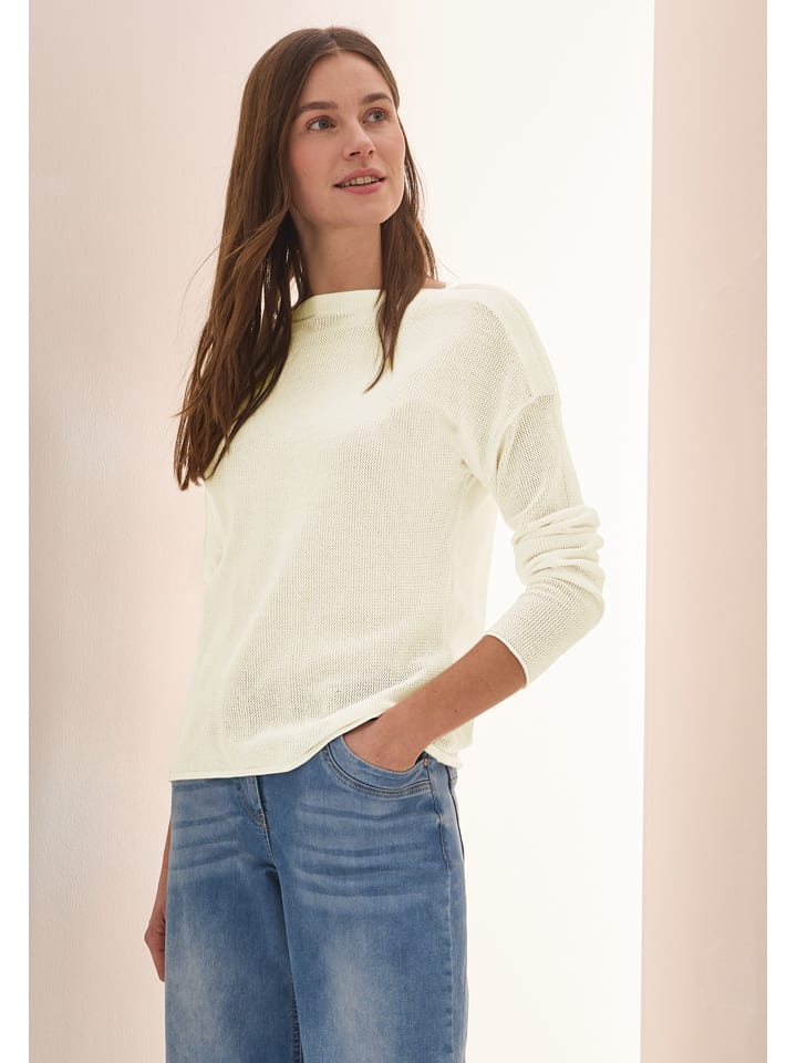 Cecil Koszulka w kolorze kremowym rozmiar: XL