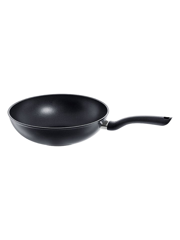 Fissler Wok "Cenit®" w kolorze czarnym - Ø 28 cm rozmiar: onesize