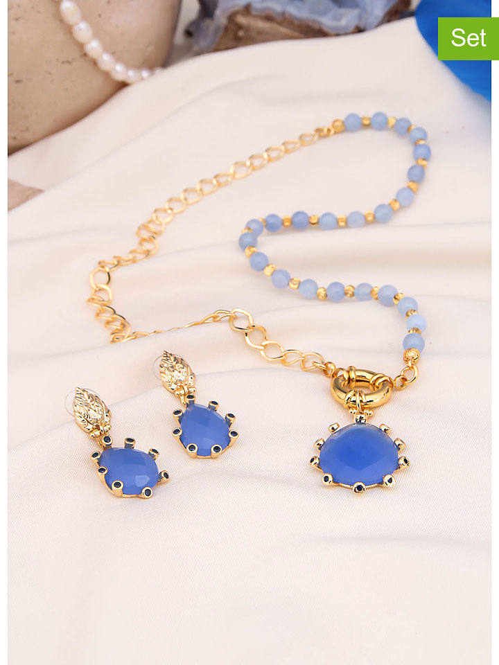 L'Atelier de Gaia 2-częściowy zestaw biżuterii rozmiar: onesize