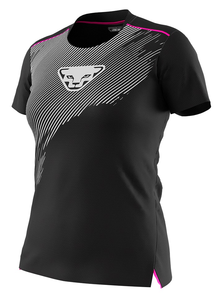 DYNAFIT Koszulka sportowa "DNA" w kolorze czarnym rozmiar: M