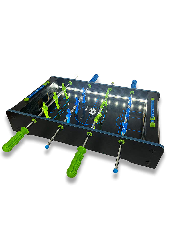 MAD MONKEY Mini piłkarzyki stołowe "Mad Monkey" w kolorze czarnym - 12+ rozmiar: onesize