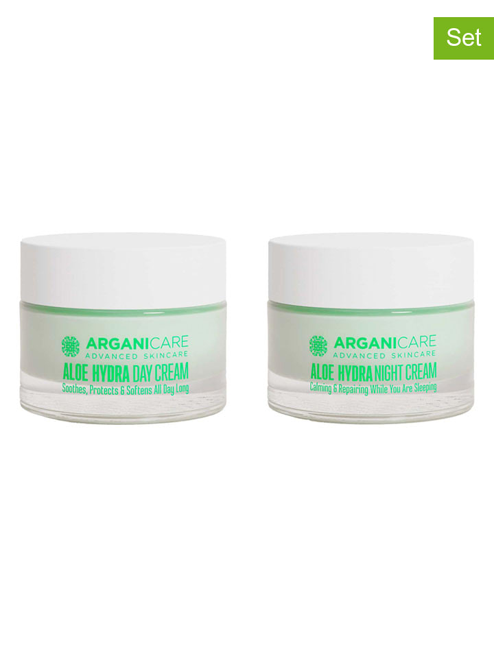 Argani Care 2-częściowy zestaw "Aloe Hydra" do pielęgnacji twarzy - po 50 ml rozmiar: onesize