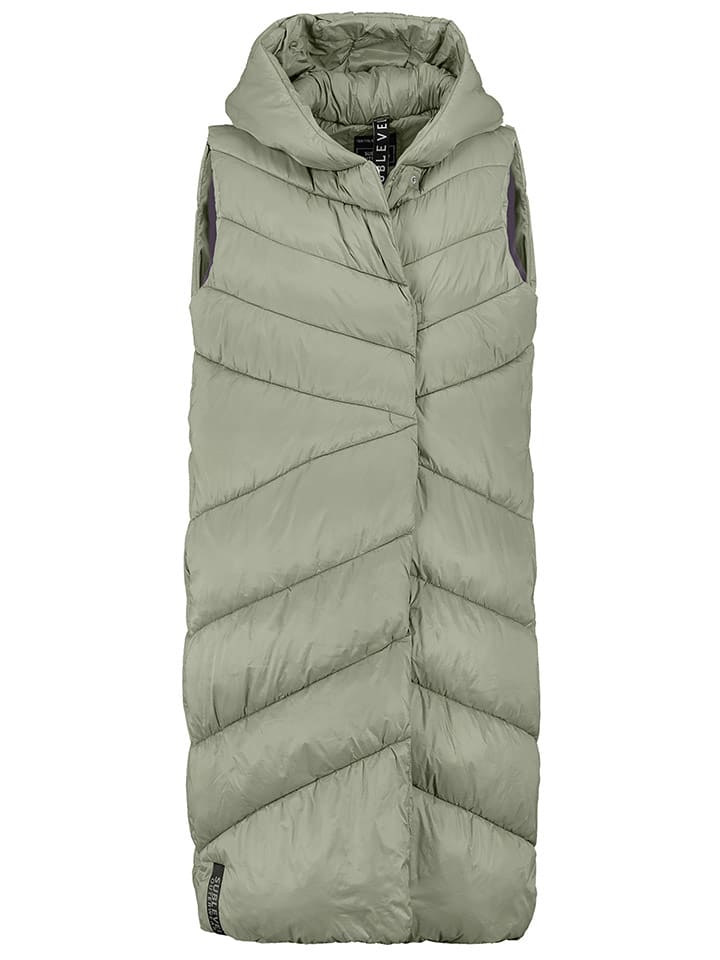 Sublevel Kamizelka pikowana w kolorze jasnozielonym rozmiar: M