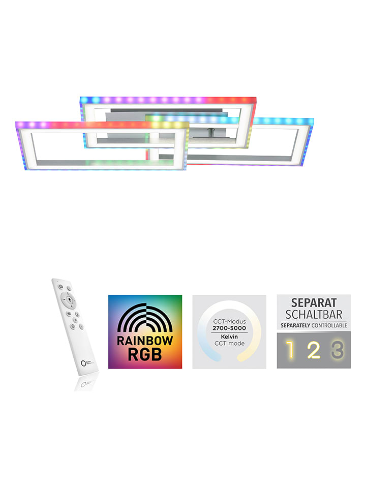 Just Light Lampa sufitowa LED "Felix" z funkcją zmiany koloru rozmiar: onesize