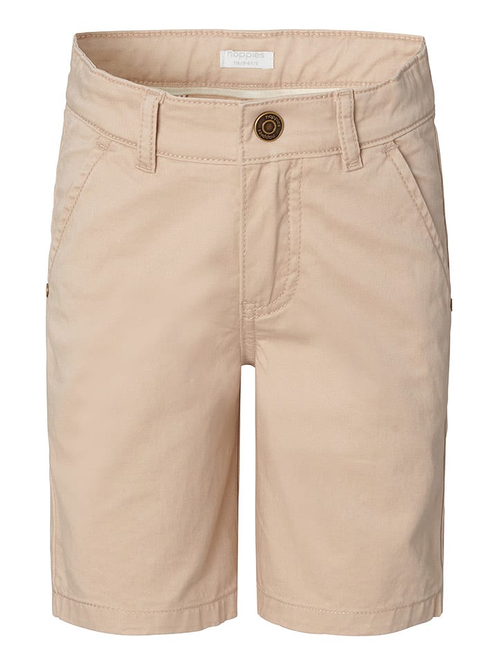 Noppies Szorty "Daleville" - Regular fit - w kolorze beżowym rozmiar: 134