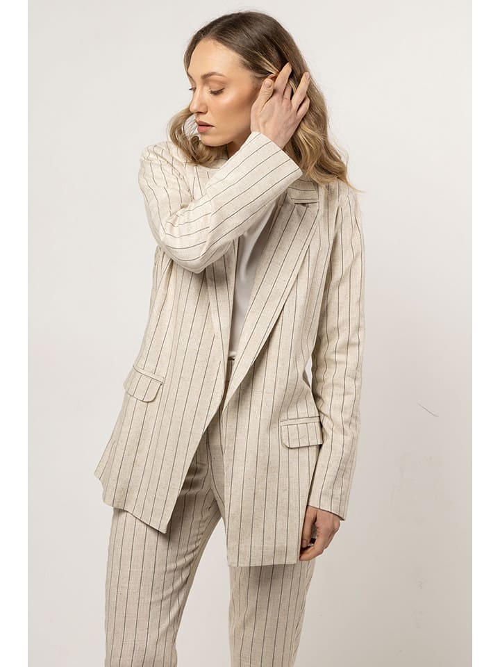 Awama Blezer w kolorze beżowym rozmiar: M