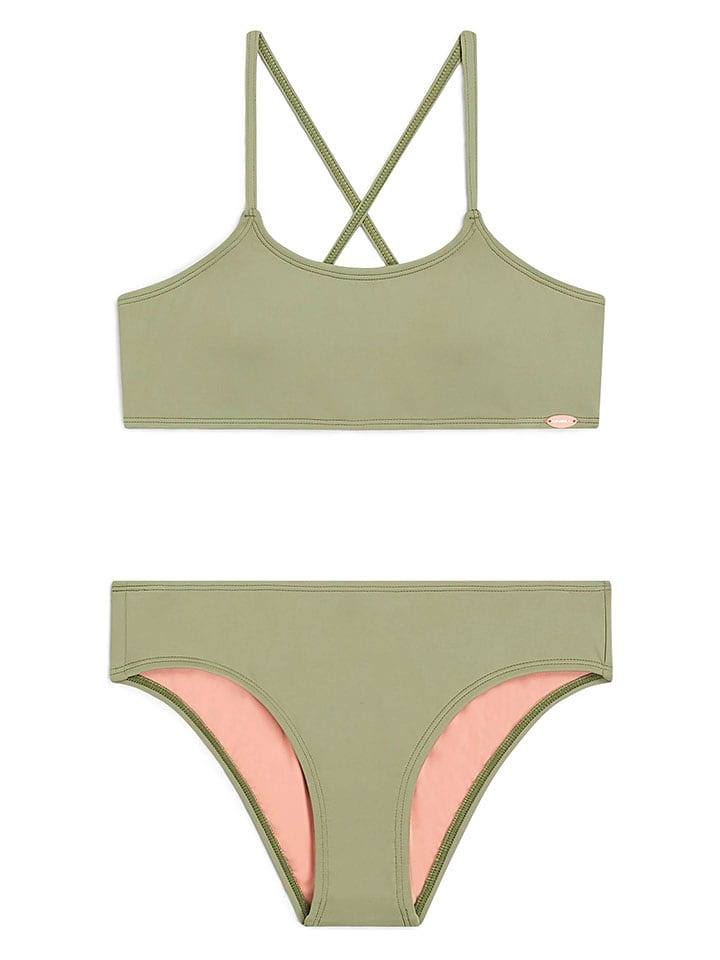 O'Neill Bikini "Essentials" w kolorze khaki rozmiar: 128