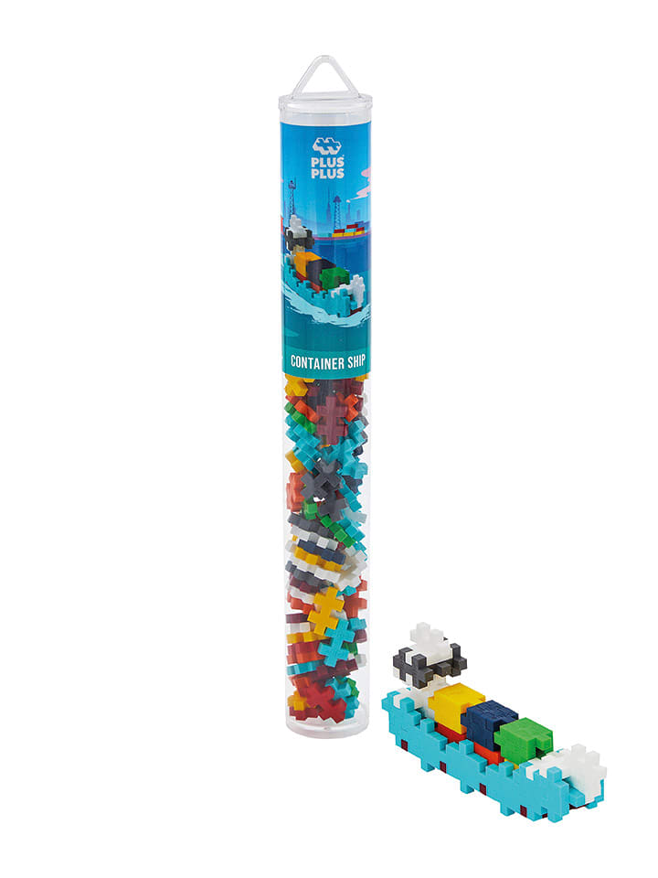 PLUS PLUS Klocki "Cargo Ship" - 5+ rozmiar: onesize