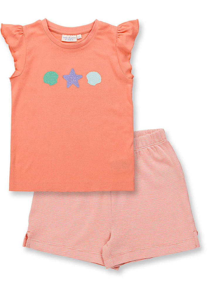 Sense Organics Piżama "Jula" w kolorze jasnoróżowym rozmiar: 110