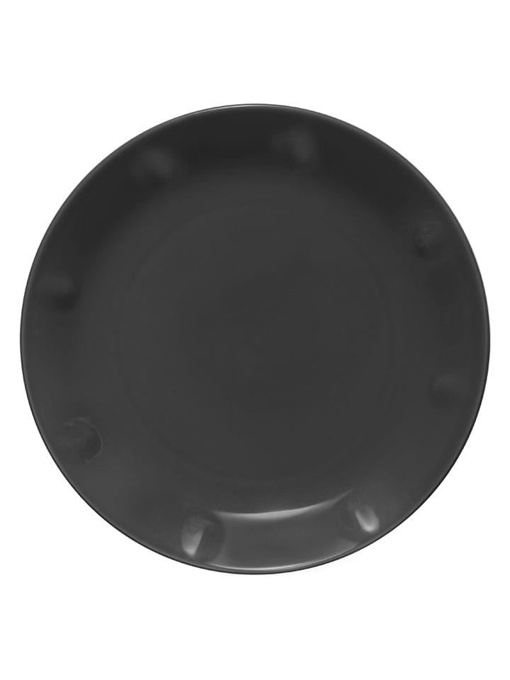 iittala Talerz śniadaniowy "Solare" w kolorze czarnym - Ø 18 cm rozmiar: onesize