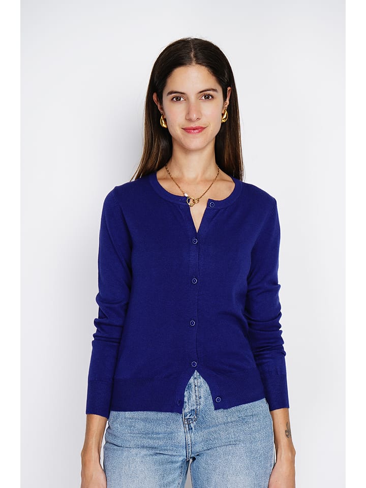 ASSUILI Kardigan w kolorze granatowym rozmiar: 36