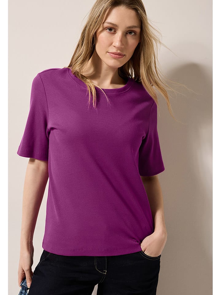 Cecil Koszulka w kolorze fioletowym rozmiar: L