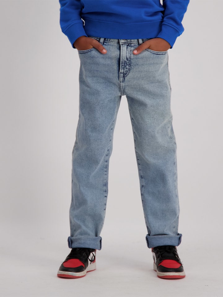 Cars Dżinsy "Maxwel" - Regular fit - w kolorze błękitnym rozmiar: 140