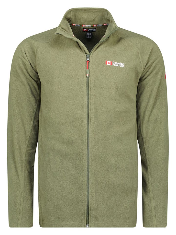 Canadian Peak Kurtka polarowa w kolorze khaki rozmiar: 164