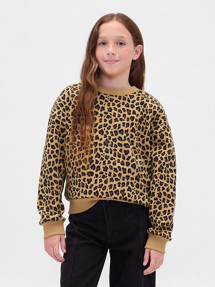 GAP Bluza w kolorze jasnobrązowym rozmiar: 116/122