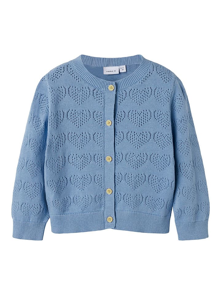 name it Kardigan w kolorze błękitnym rozmiar: 92