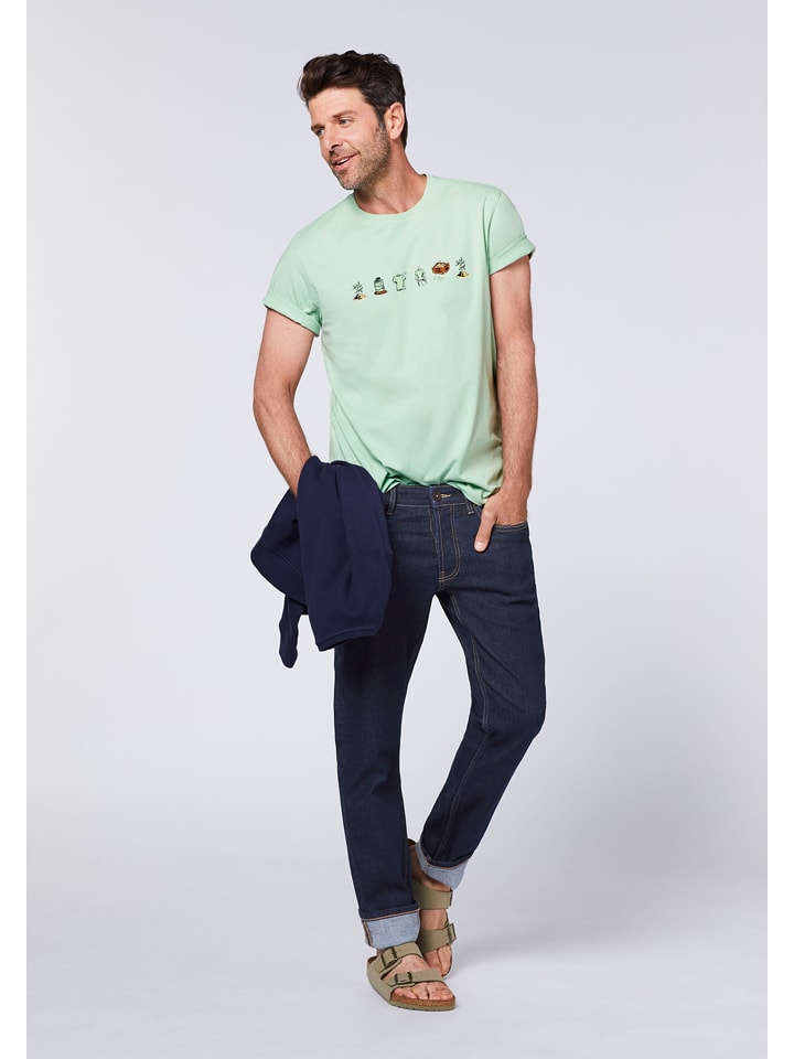 Detto Fatto Dżinsy - Tapered fit - w kolorze granatowym rozmiar: W33