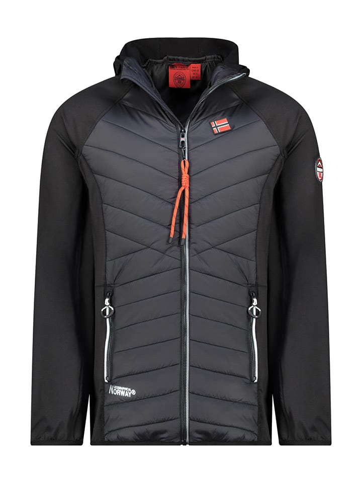 Geographical Norway Kurtka przejściowa "Trollo" w kolorze czarnym rozmiar: L