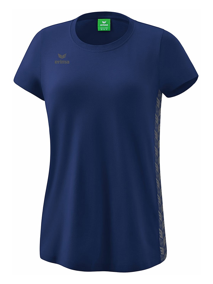 erima Koszulka "Essential" w kolorze granatowym rozmiar: 44