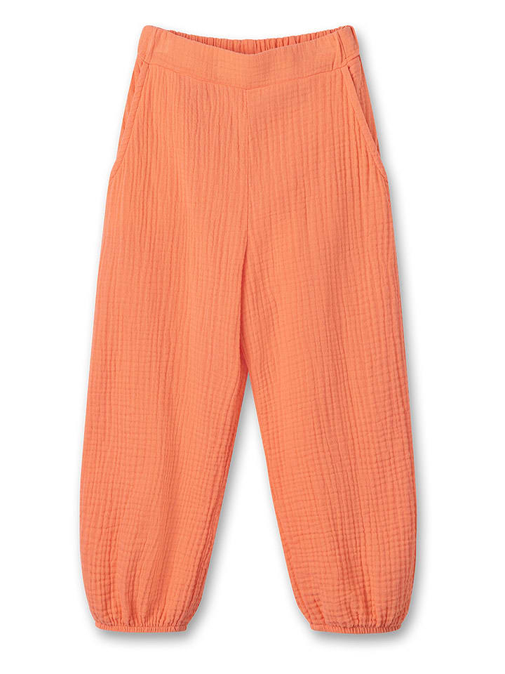 Sanetta Kidswear Spodnie w kolorze pomarańczowym rozmiar: 92