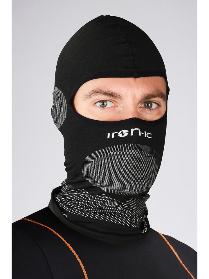 Iron-ic Kominiarka "RN 3.2" w kolorze czarnym rozmiar: onesize