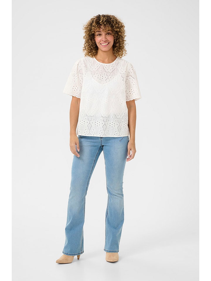 Cream Bluzka w kolorze kremowym rozmiar: 44