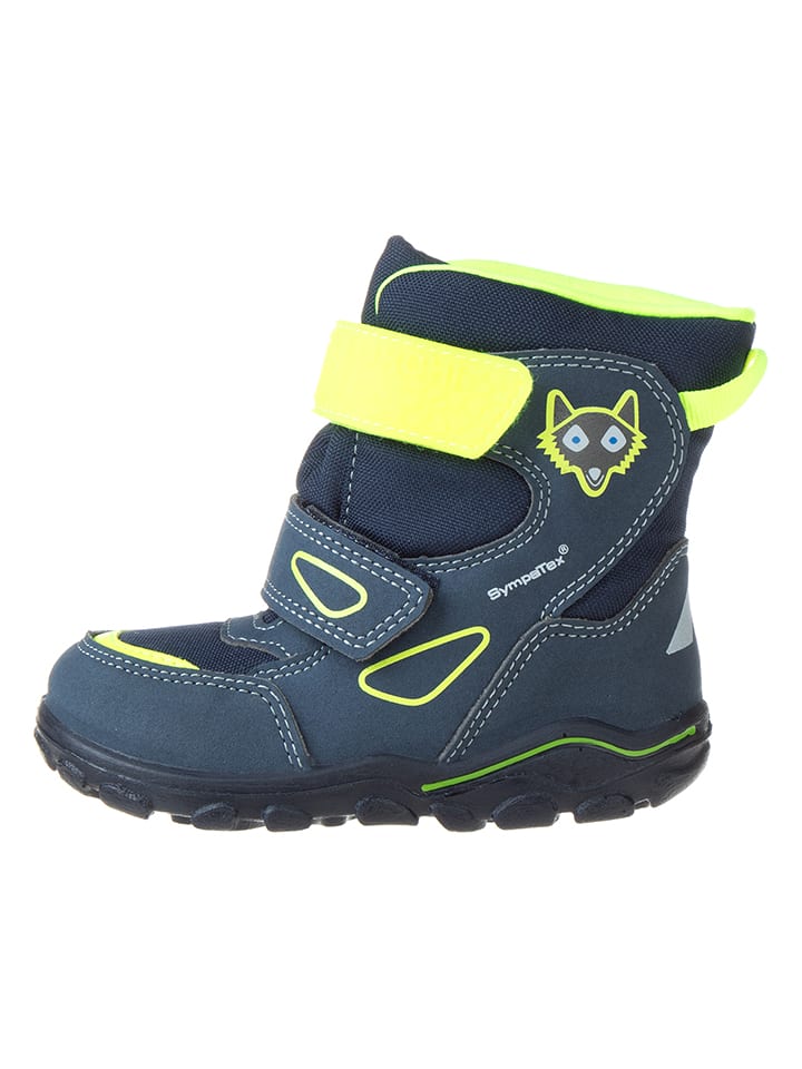 Lurchi Botki "Kenan" w kolorze granatowo-żółtym rozmiar: 23