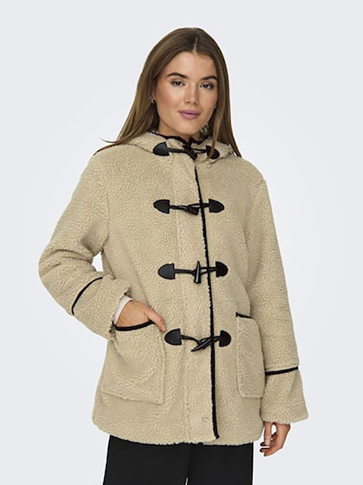 ONLY Płaszcz w kolorze beżowym rozmiar: L