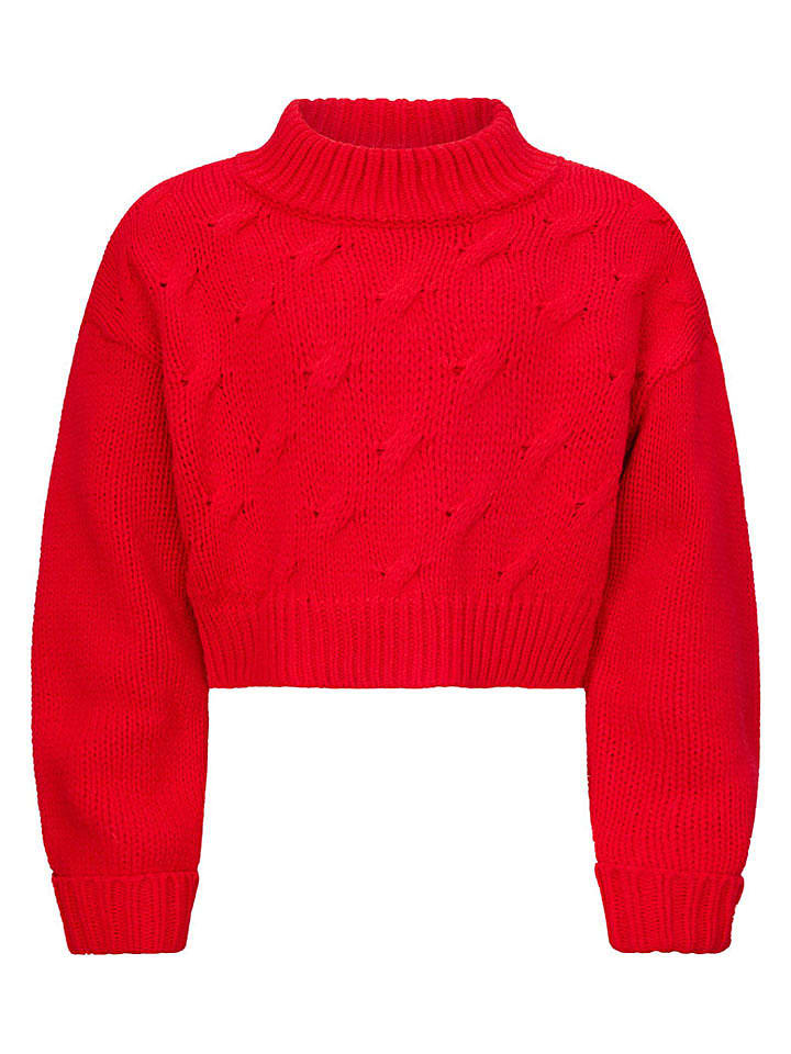 Retour Sweter "Anna" w kolorze czerwonym rozmiar: 146/152