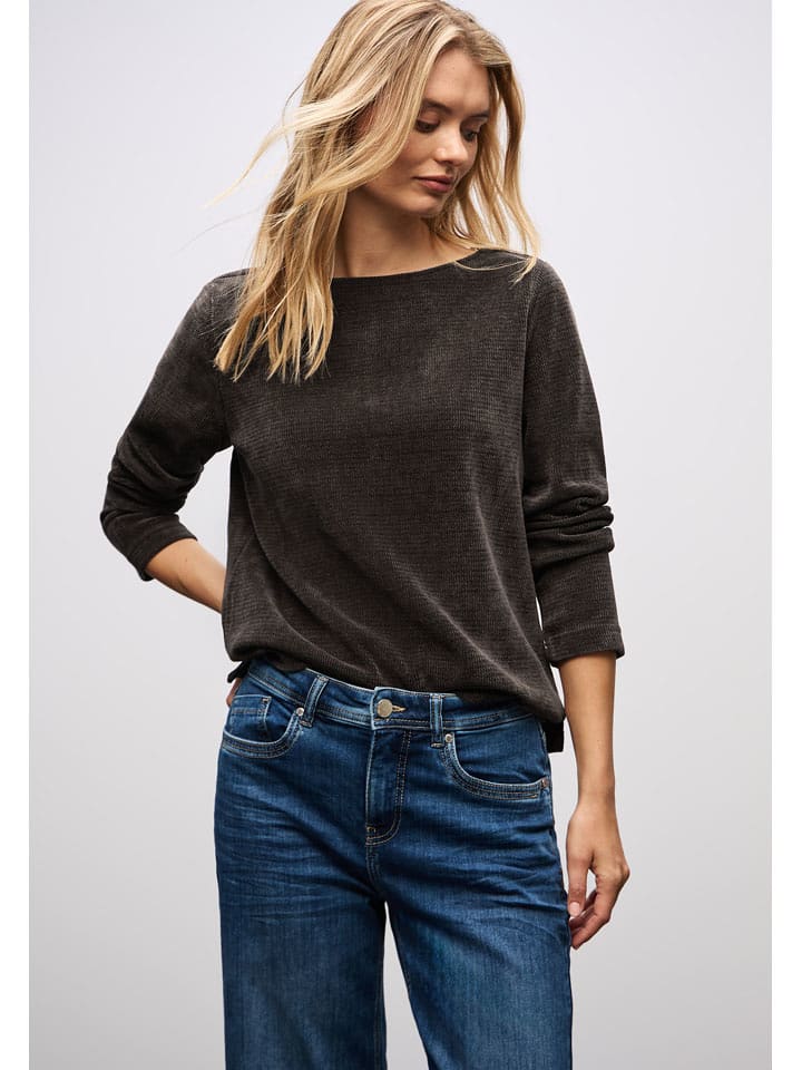 Street One Sweter w kolorze brązowym rozmiar: 44