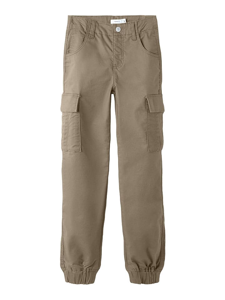 name it Bojówki "Pryan" w kolorze jasnobrązowym rozmiar: 158