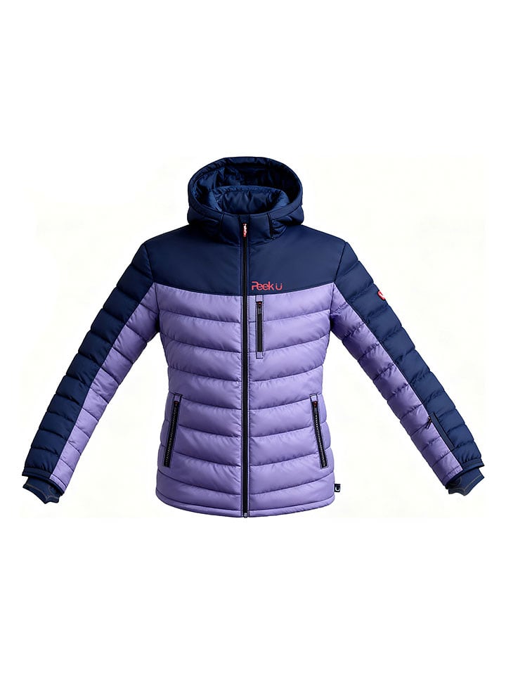 Peek U Kurtka zimowa w kolorze granatowo-fioletowym rozmiar: 122