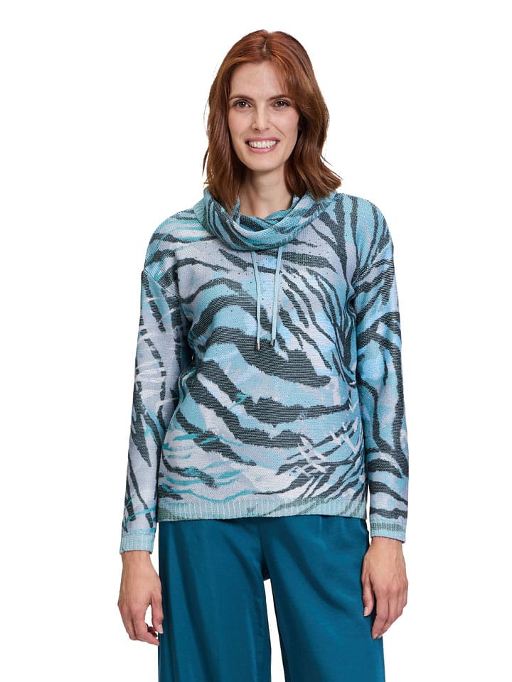 Betty Barclay Sweter w kolorze błękitno-szarym rozmiar: 48